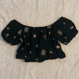 American Eagle Puffy Princess Crop Top